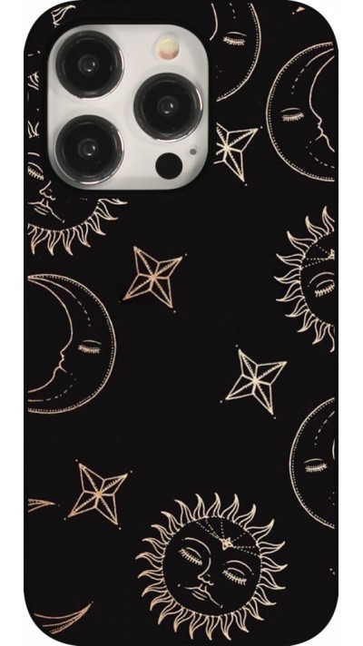 iPhone 16 Pro Case Hülle - Suns and Moons