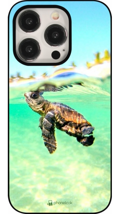 iPhone 16 Pro Case Hülle - Turtle Underwater