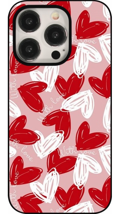 iPhone 16 Pro Case Hülle - Valentine 2024 with love heart