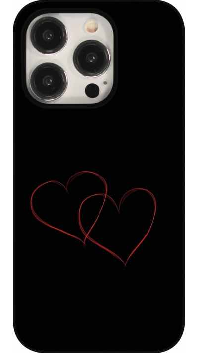 Coque iPhone 16 Pro - Valentine 2023 attached heart