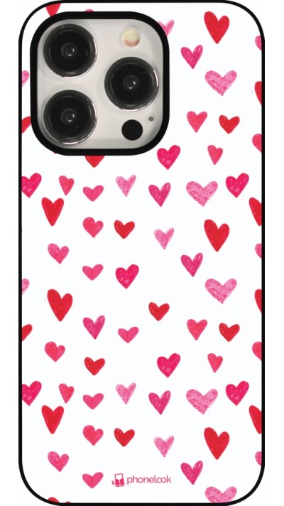 Coque iPhone 16 Pro - Valentine 2022 Many pink hearts