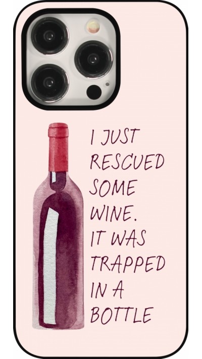 Coque iPhone 16 Pro - I just rescued some wine