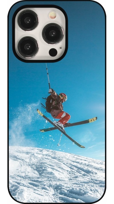 iPhone 16 Pro Case Hülle - Winter 22 Ski Jump