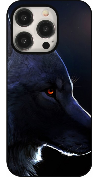 iPhone 16 Pro Case Hülle - Wolf Shape