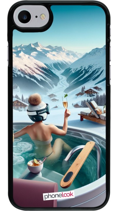 iPhone 7 / 8 / SE (2020, 2022) Case Hülle - Berg Glamour Whirlpool