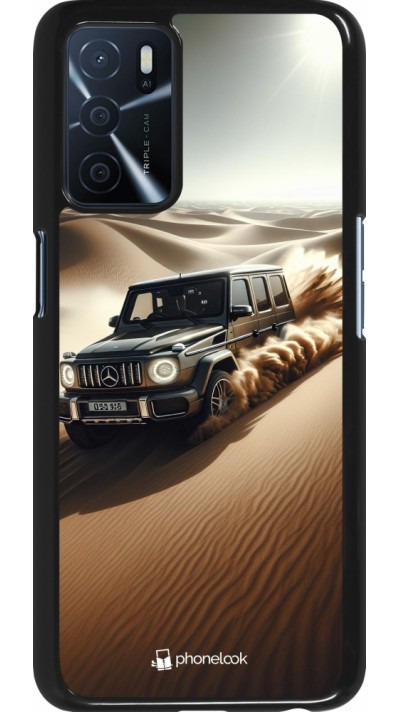 OPPO A16s Case Hülle - Mercedes G Drift Wueste