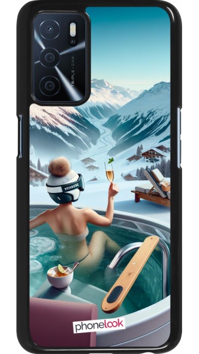 OPPO A16s Case Hülle - Berg Glamour Whirlpool