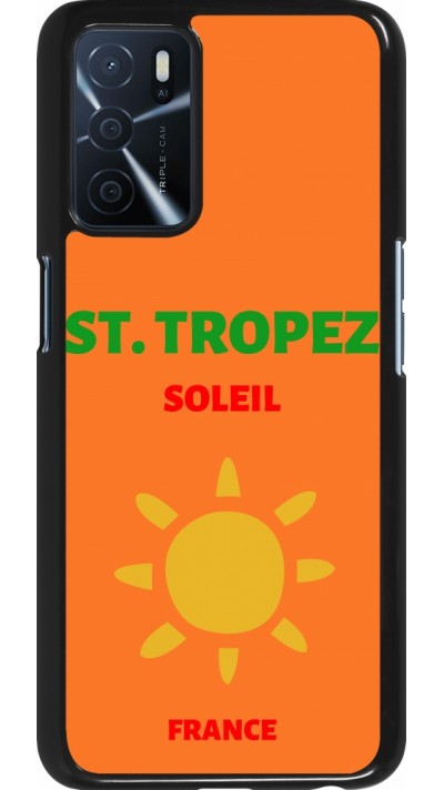 OPPO A16s Case Hülle - Pop Summer Destination St-Tropez