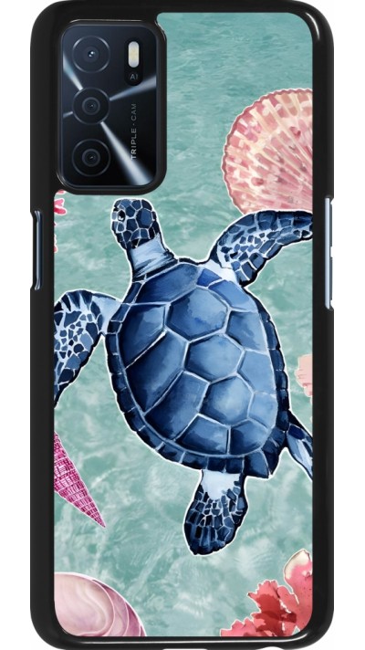 OPPO A16s Case Hülle - Preppy Turtle