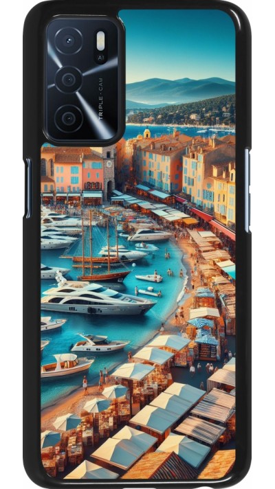 OPPO A16s Case Hülle - Saint-Tropez Strand