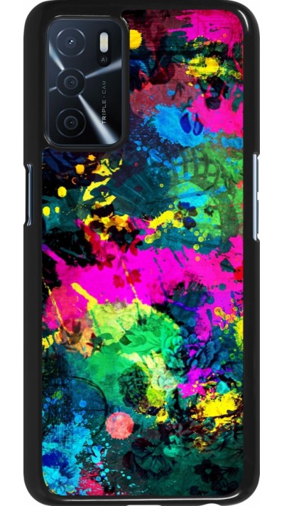 Oppo A16s Case Hülle - Splash paint