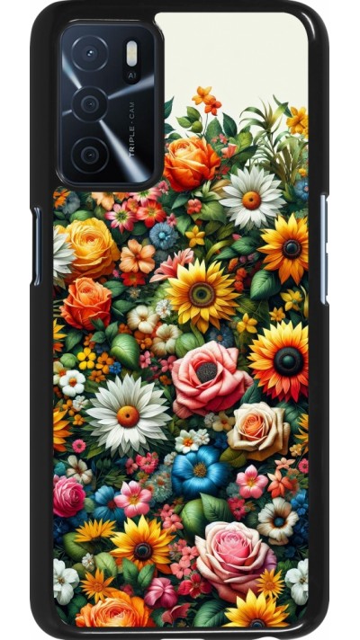 OPPO A16s Case Hülle - Sommer Blumenmuster