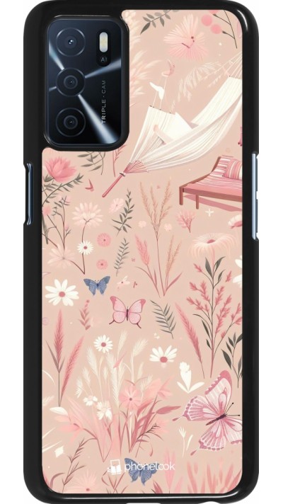 OPPO A16s Case Hülle - Sommer Pastellmuster