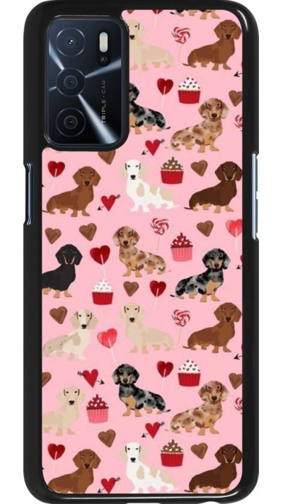 OPPO A16s Case Hülle - Valentine 2024 puppy love