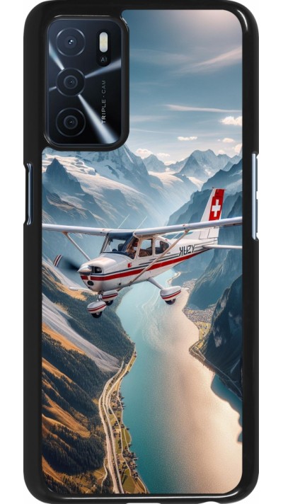 OPPO A16s Case Hülle - Schweizer Alpenflug