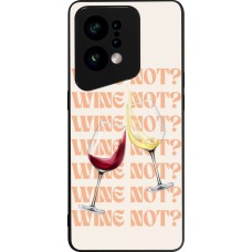 OPPO Find X5 Case Hülle - Silikon schwarz Wine not