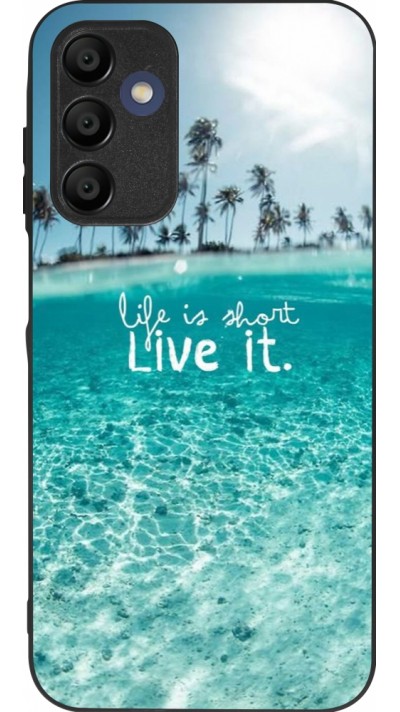 Coque Samsung Galaxy A15 - Silicone rigide noir Summer 18 24