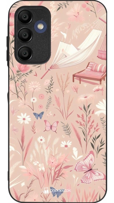 Coque Samsung Galaxy A15 - Silicone rigide noir Summer Pastel Pattern