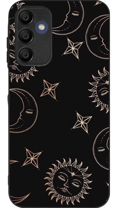 Coque Samsung Galaxy A15 - Silicone rigide noir Suns and Moons