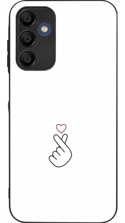 Coque Samsung Galaxy A15 - Silicone rigide noir Valentine 2024 heat by Millennials