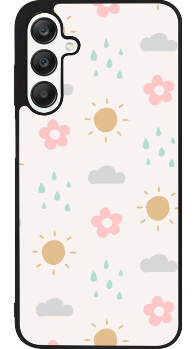 Samsung Galaxy A25 Case Hülle - Silikon schwarz Spring 23 weather