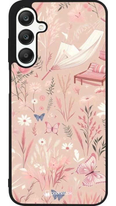 Coque Samsung Galaxy A25 - Silicone rigide noir Summer Pastel Pattern