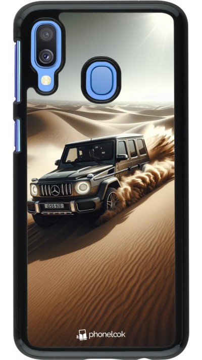 Samsung Galaxy A40 Case Hülle - Mercedes G Drift Wueste