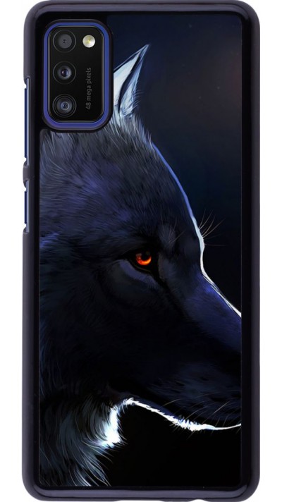 Hülle Samsung Galaxy A41 - Wolf Shape