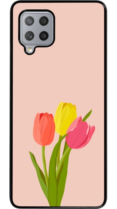 Samsung Galaxy A42 5G Case Hülle - Spring 23 tulip trio