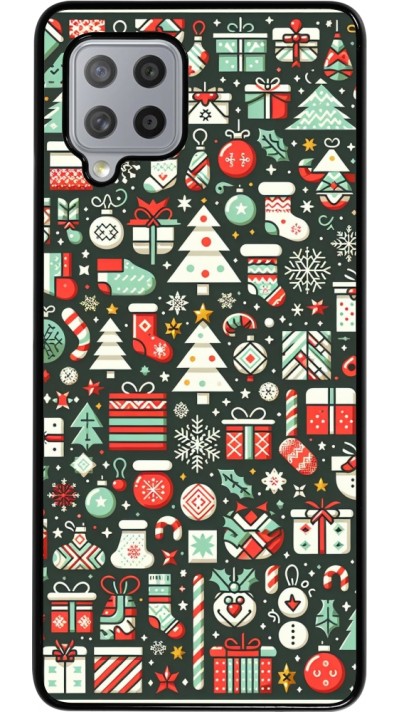 Samsung Galaxy A42 5G Case Hülle - Weihnachten 2023 Flachmuster