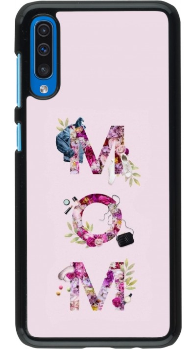 Samsung Galaxy A50 Case Hülle - Mom 2024 girly mom