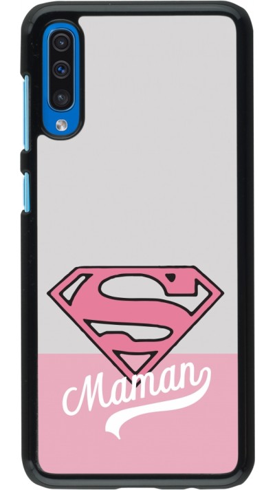 Samsung Galaxy A50 Case Hülle - Mom 2024 Super hero maman