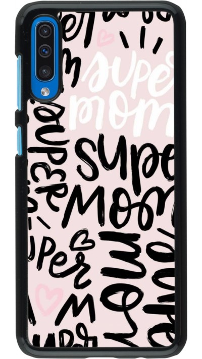 Samsung Galaxy A50 Case Hülle - Mom 2024 Super mom