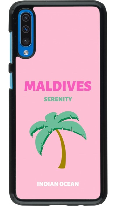 Samsung Galaxy A50 Case Hülle - Pop Summer Destination Maldives