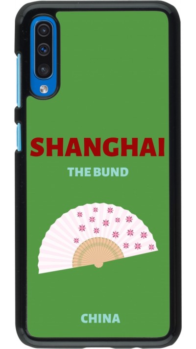 Samsung Galaxy A50 Case Hülle - Pop Summer Destination Shanghai