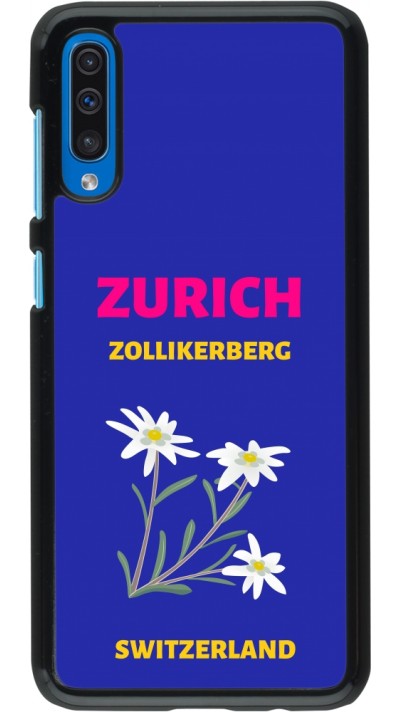 Samsung Galaxy A50 Case Hülle - Pop Summer Destination Zurich