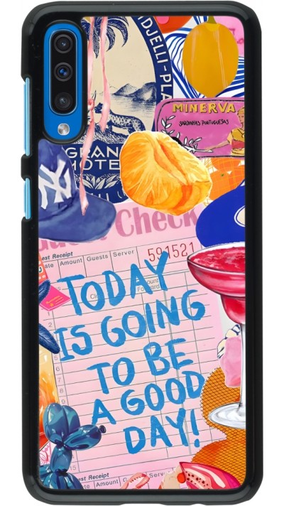 Samsung Galaxy A50 Case Hülle - Preppy Today is Going to be a good day