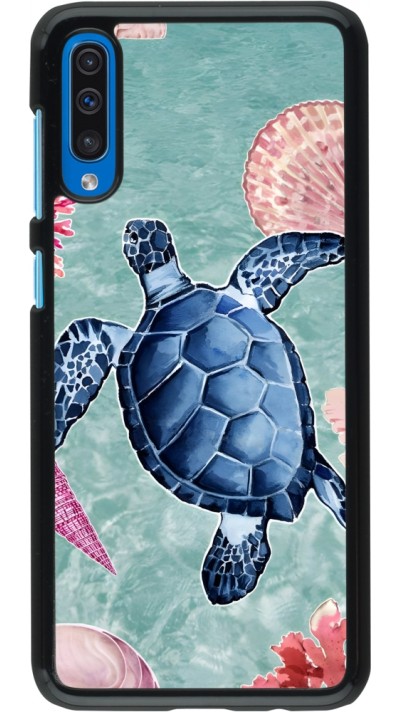 Samsung Galaxy A50 Case Hülle - Preppy Turtle