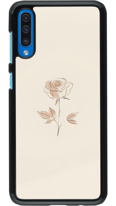 Samsung Galaxy A50 Case Hülle - Rosa Sand Minimalistisch