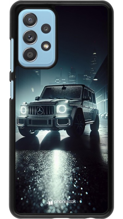 Samsung Galaxy A52 Case Hülle - Mercedes G AMG Nacht