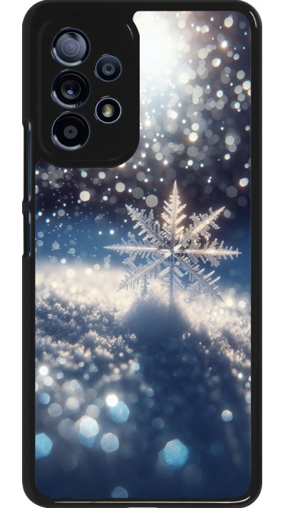 Samsung Galaxy A53 5G Case Hülle - Schneeflocke Solar Glanz