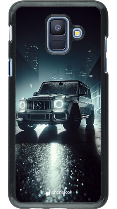 Samsung Galaxy A6 Case Hülle - Mercedes G AMG Nacht