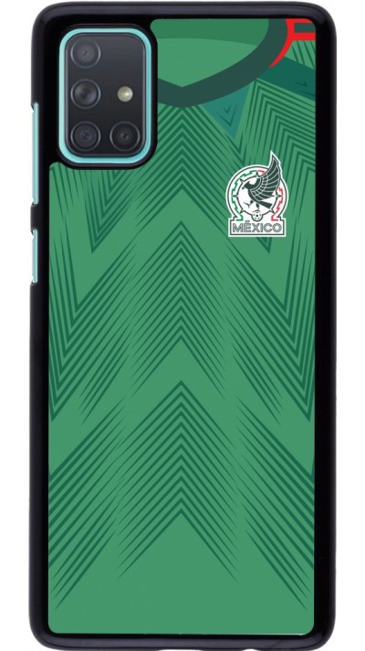 Samsung Galaxy A71 Case Hülle - Mexiko 2022 personalisierbares Fussballtrikot