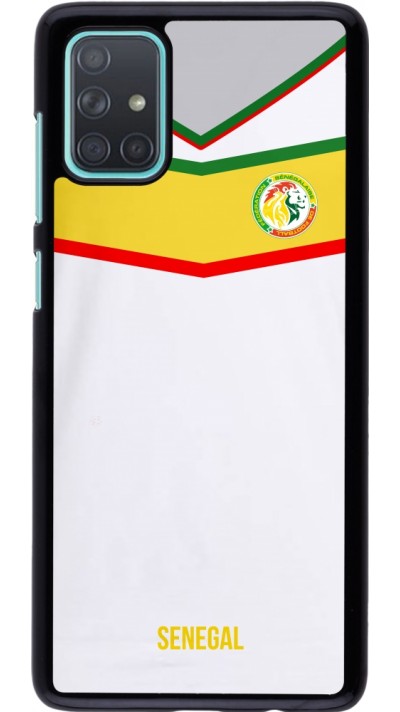 Samsung Galaxy A71 Case Hülle - Senegal 2022 personalisierbares Fußballtrikot