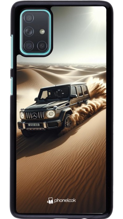 Samsung Galaxy A71 Case Hülle - Mercedes G Drift Wueste