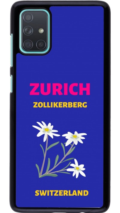 Samsung Galaxy A71 Case Hülle - Pop Summer Destination Zurich