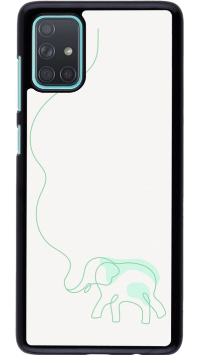 Samsung Galaxy A71 Case Hülle - Spring 23 baby elephant