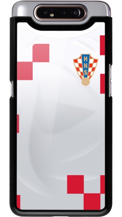 Samsung Galaxy A80 Case Hülle - Kroatien 2022 personalisierbares Fussballtrikot