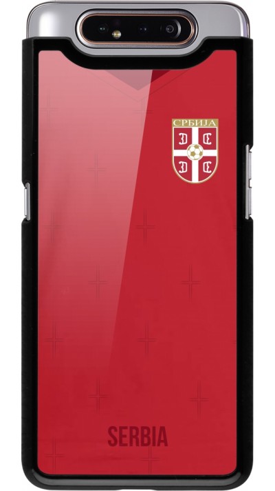 Samsung Galaxy A80 Case Hülle - Serbien 2022 personalisierbares Fussballtrikot