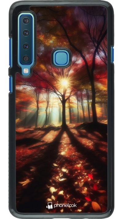 Samsung Galaxy A9 Case Hülle - Herbstlicher goldener Glanz